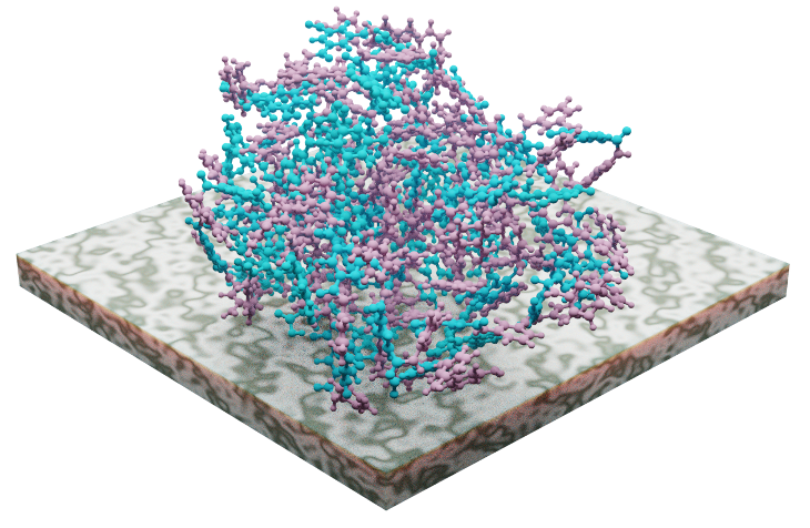 Development of an in-silico polymerization software for amorphous polymers